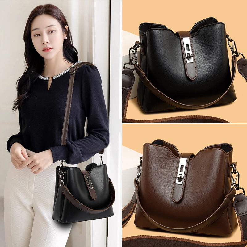 😍: Classic Shoulder & Crossbody PU Leather Handbag 💼