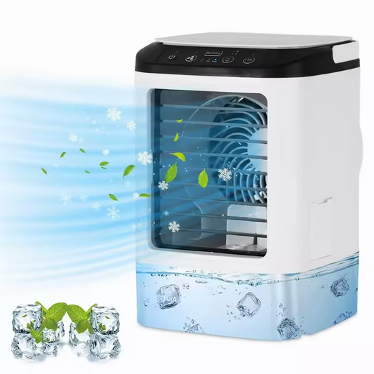 2024 Portable Fan Air Conditioner Mini Aire Acondicionado Portatil Water Evaporative Air Cooler