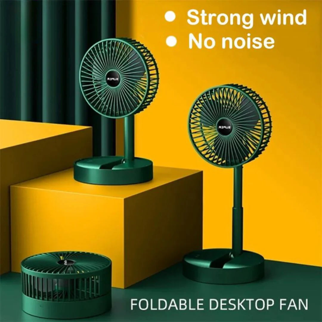 Portable Rechargeable Folding Fan