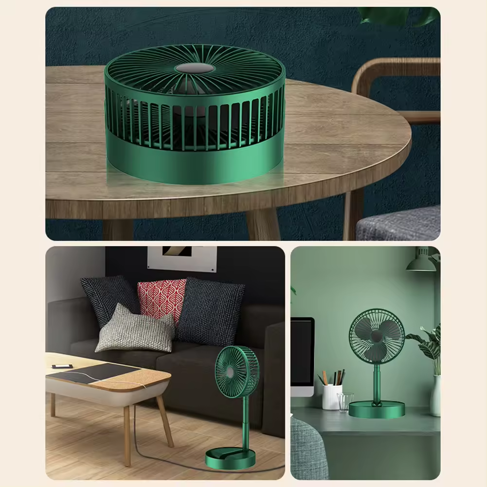 Portable Rechargeable Folding Fan