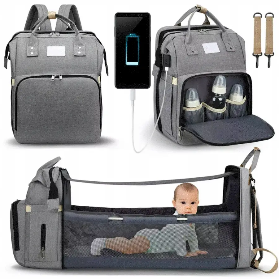 Portable Bag : Multifunctional Crib for Moms 2024