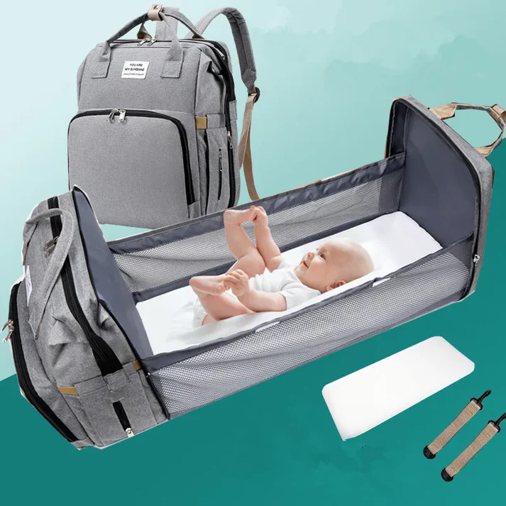 Portable Bag : Multifunctional Crib for Moms 2024