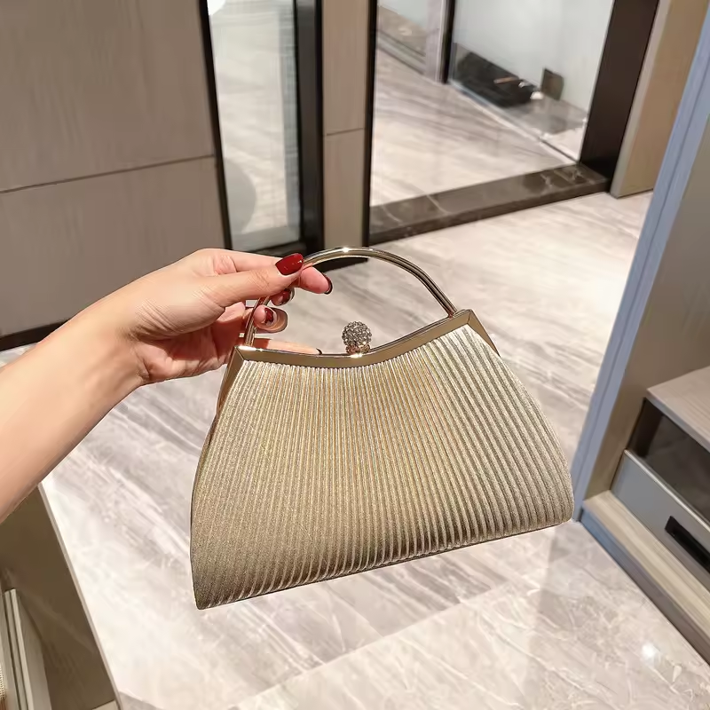 Luxury Rhinestone Evening Woman Handbags Purse Ladies Clutch Bag Wedding Party Dinner Bags