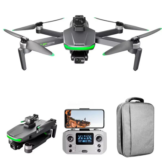 8K FPV Wifi 6km Long Range Laser Obstacle Avoidance Foldable Transport Drones with 2.7k Camera GPS