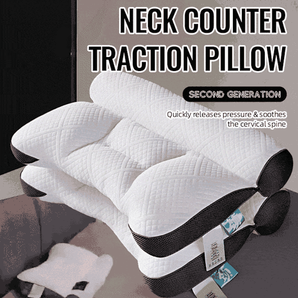 Sleep Enhancing Cervical Support Comfort Down Pillow