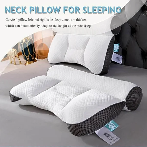 Sleep Enhancing Cervical Support Comfort Down Pillow