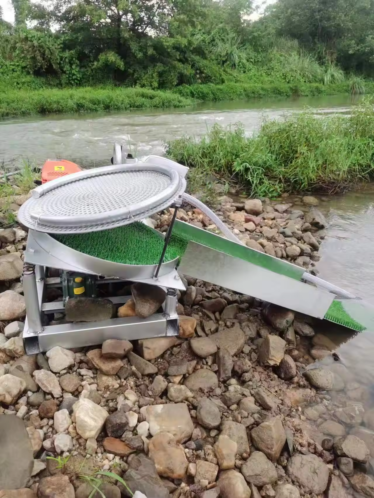 Gold Extraction Mining Device Fully Automatic Gasoline Gold Panning Machine