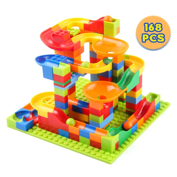 Marble Run Building Blocks Toy