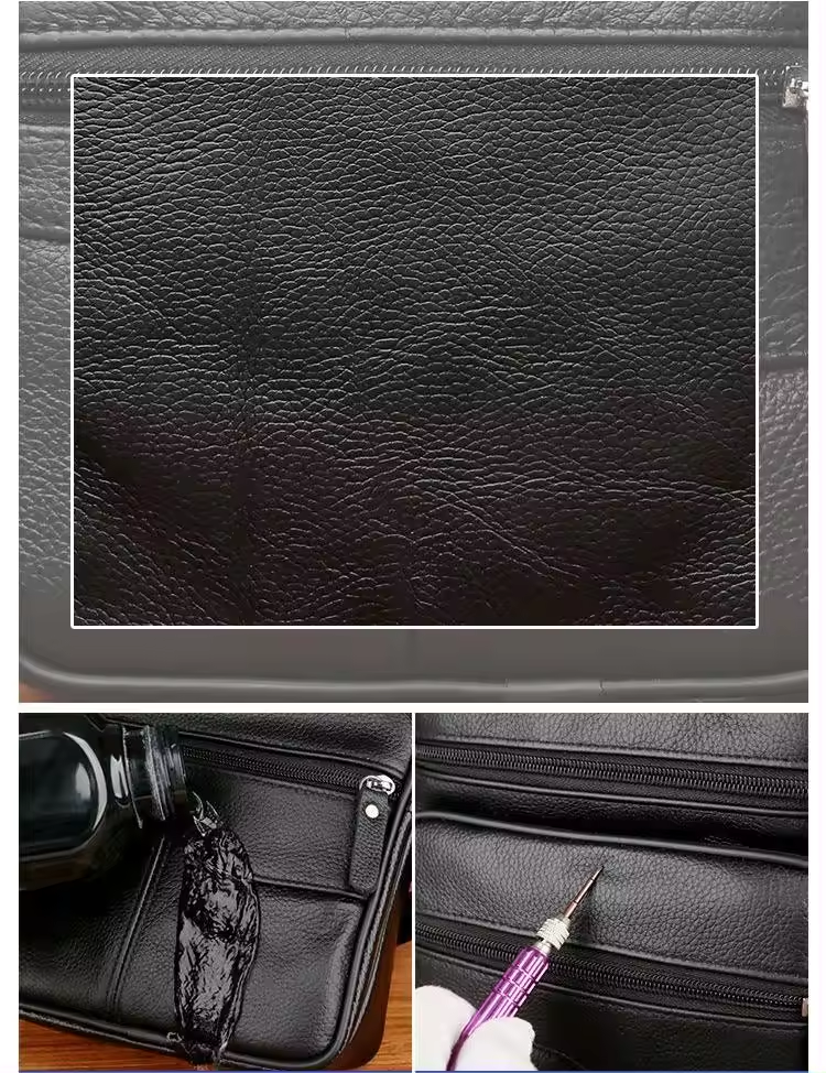 Trendy Cowhide Leather Men's Bags