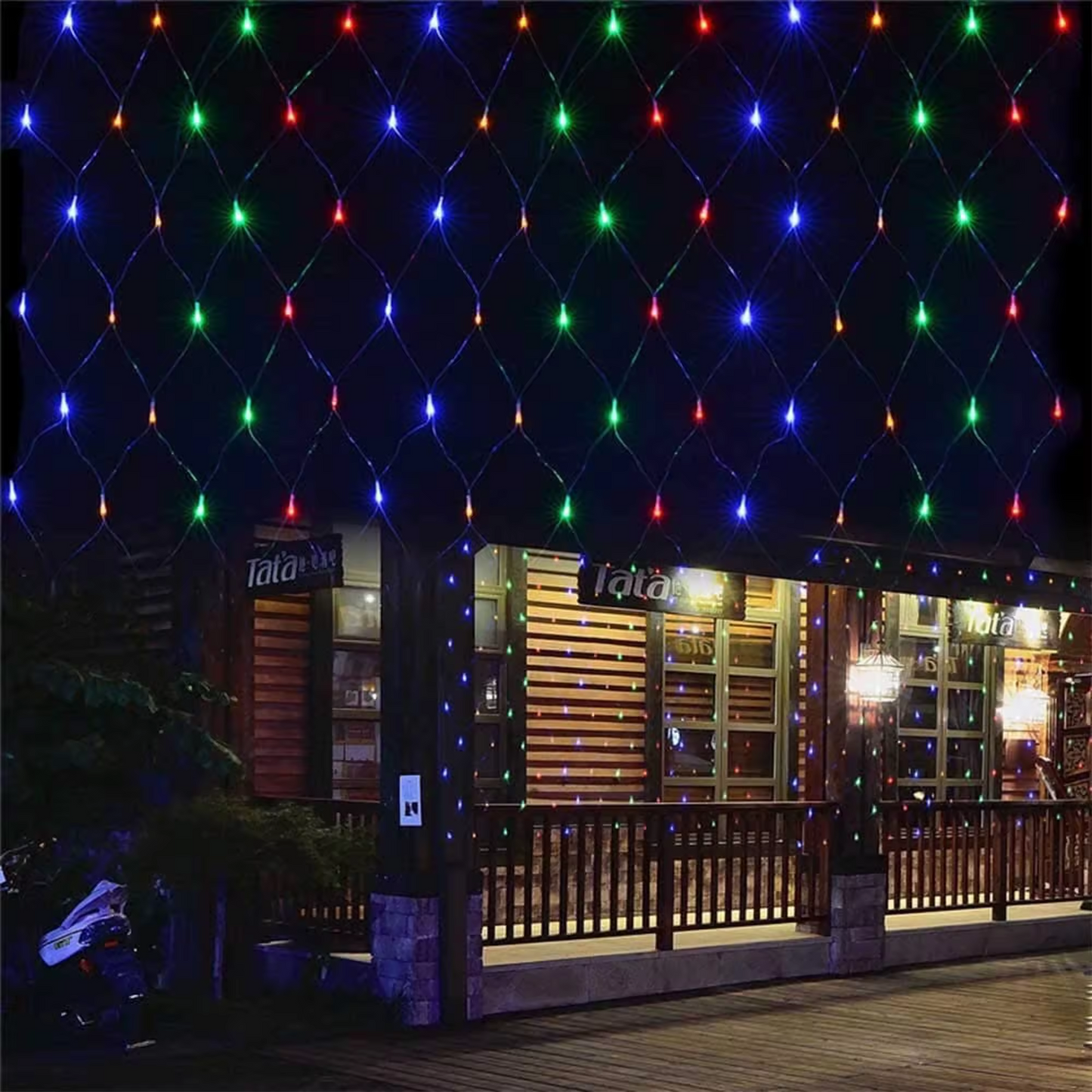 Fairy Lights For Christmas Decor Wedding Holiday Led Net Mesh String Light Outdoor Decoration Led Fishing Net Light