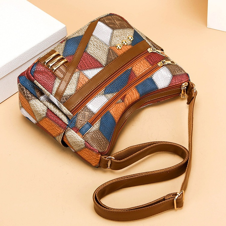 👜2024 New Fashion PU Soft Leather Shoulder Bag