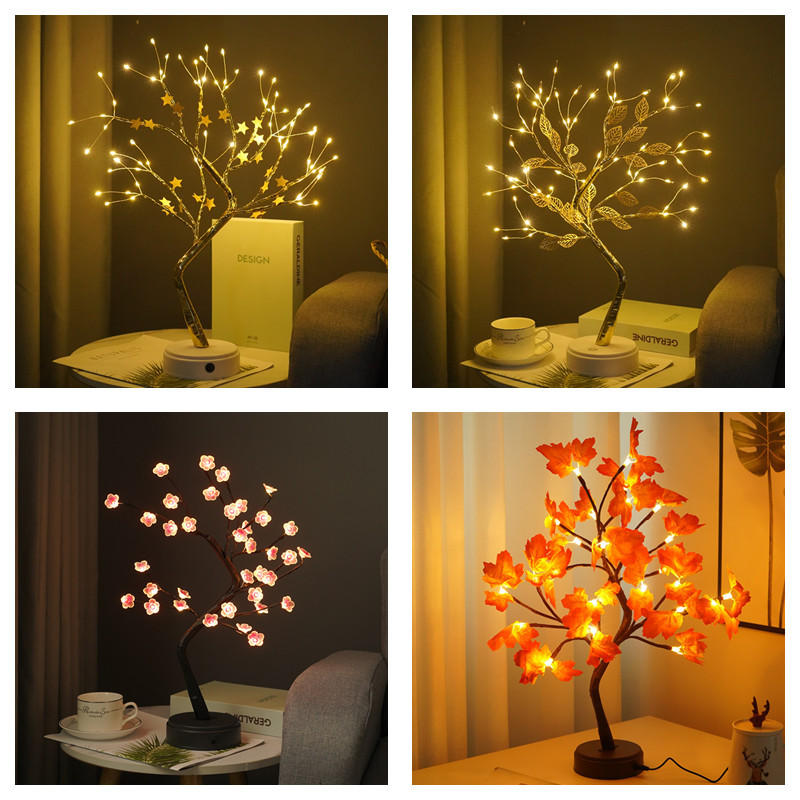 LED Christmas Lights Decorative Bonsai Tree Lights