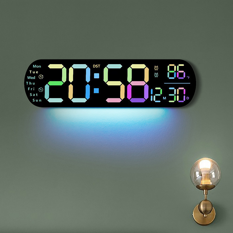 Multi-View Digital Wall Clock