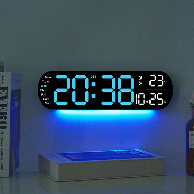 Multi-View Digital Wall Clock