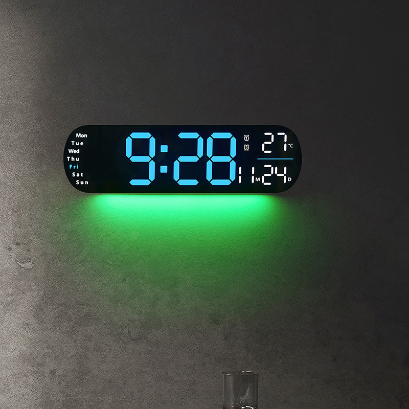 Multi-View Digital Wall Clock