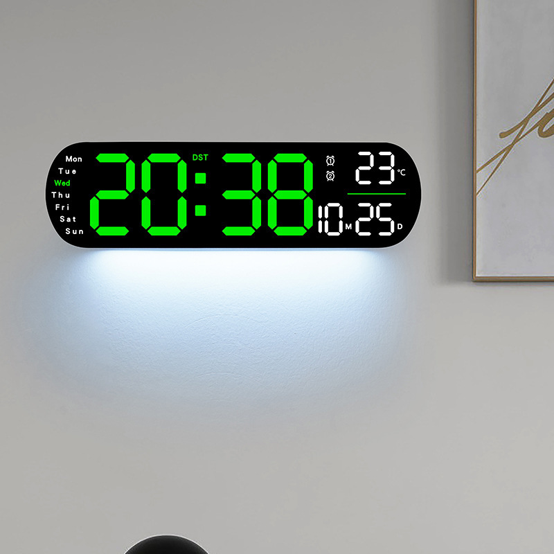 Multi-View Digital Wall Clock