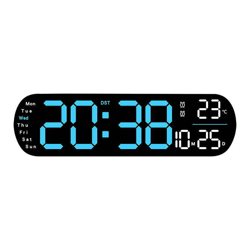 Multi-View Digital Wall Clock