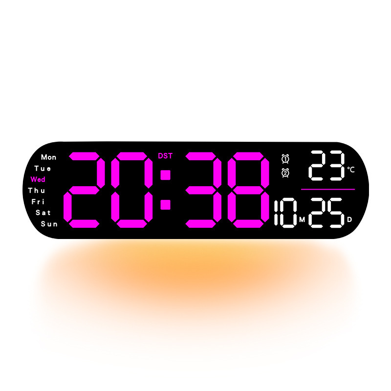 Multi-View Digital Wall Clock