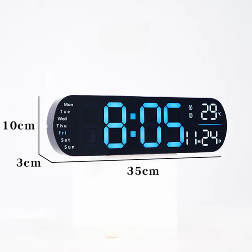 Multi-View Digital Wall Clock