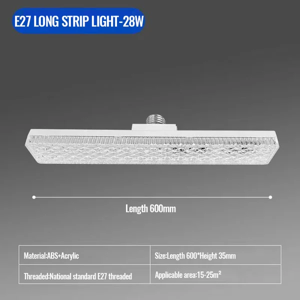 LED strip light bulb super bright E27screw ceiling