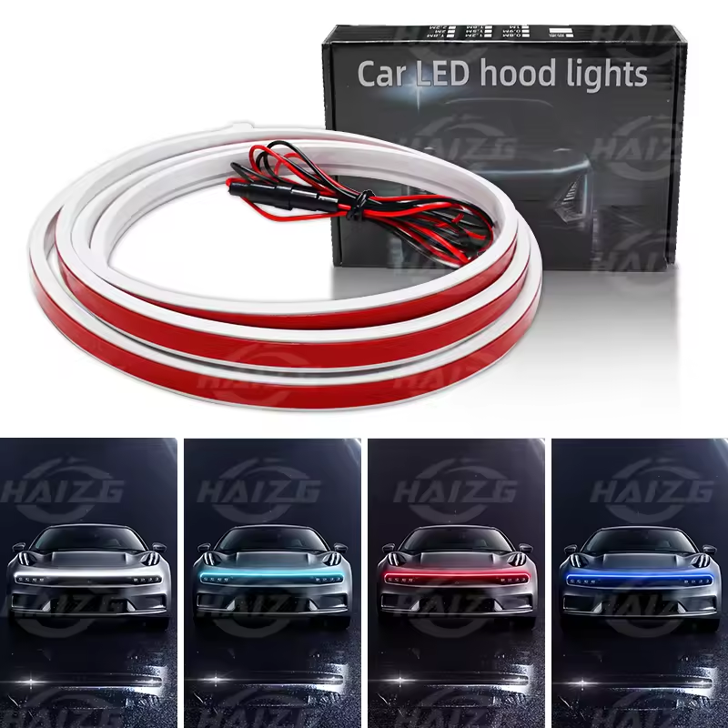 Car LED hood atmosphere light