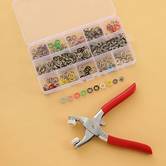 (100 buttons) Clothes button mounting tool