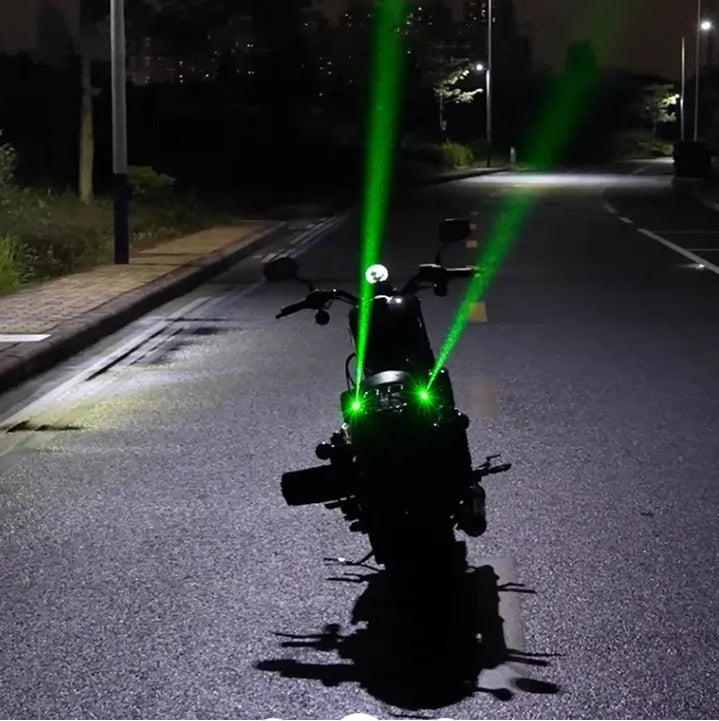 Multi-Mode LED Laser Dynamics Anti-Collision Taillights Projector For Universal Automobile Motorcycle