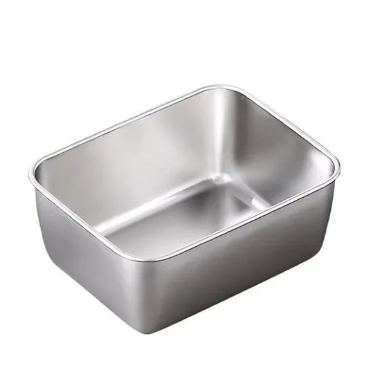 Stainless Steel Square Plate（With Lid）