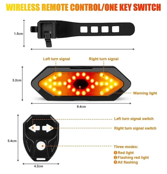 SPD313 Wireless Tail Light with Signals