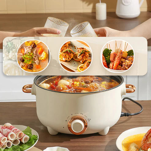 Multifunctional Stir-Fry Pot Integrated Electric Hot Pot